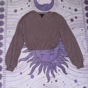 Forever 21 Cropped Sweater size medium